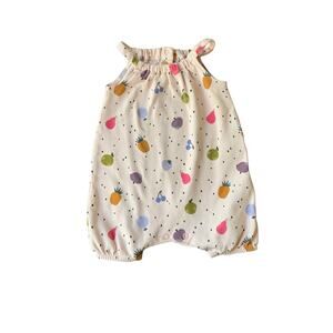 Next Fruit Print Sleeveless Romper